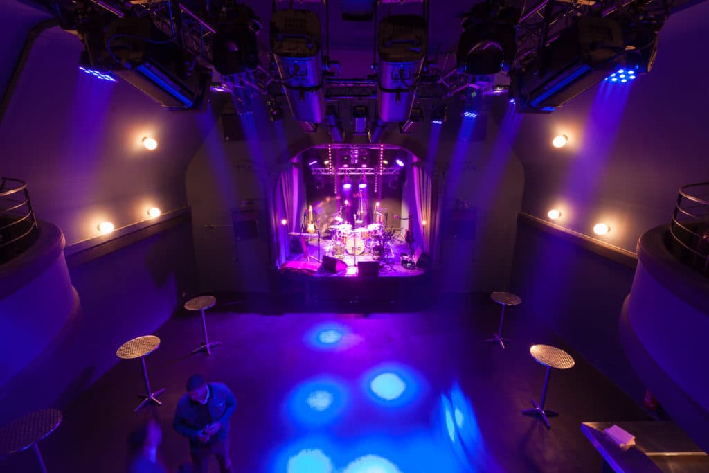 Salle vue de haut